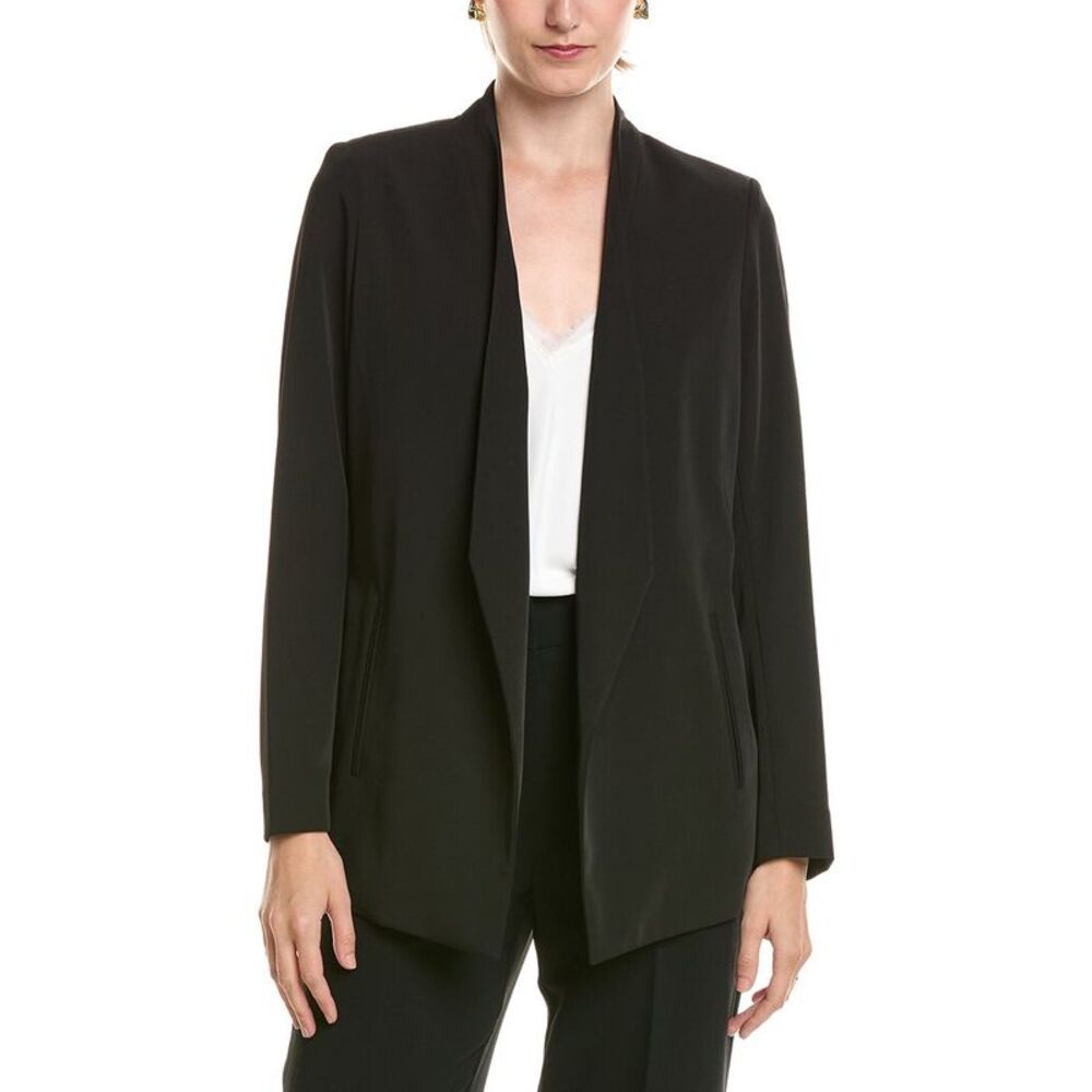 Anne Klein Womens  Travelers Gabardine Jacket, Black